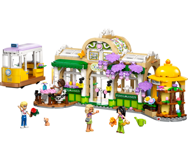 LEGO Friends 42671 Zielona kawiarnia i kwiaciarnia - 1331631 - zdjęcie 6